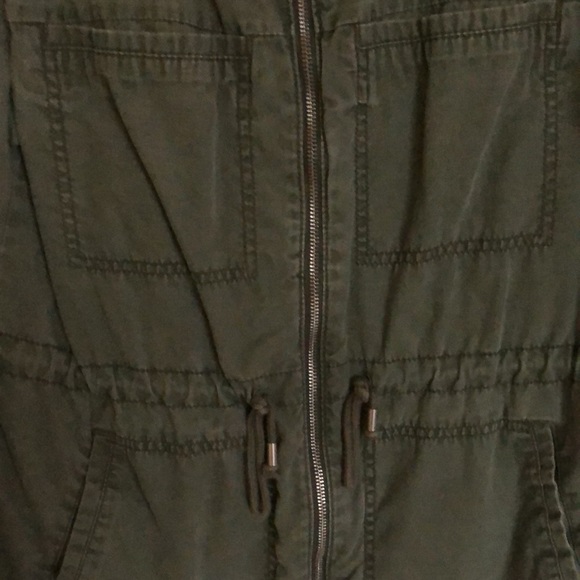 🟠 old navy green utility jacket - Picture 3 of 5